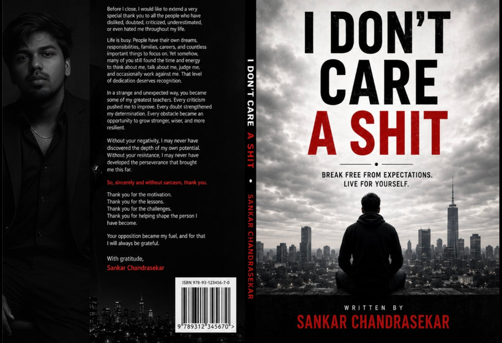 I DON’T CARE A SHIT – Break Free From Expectations. Live For Yourself.